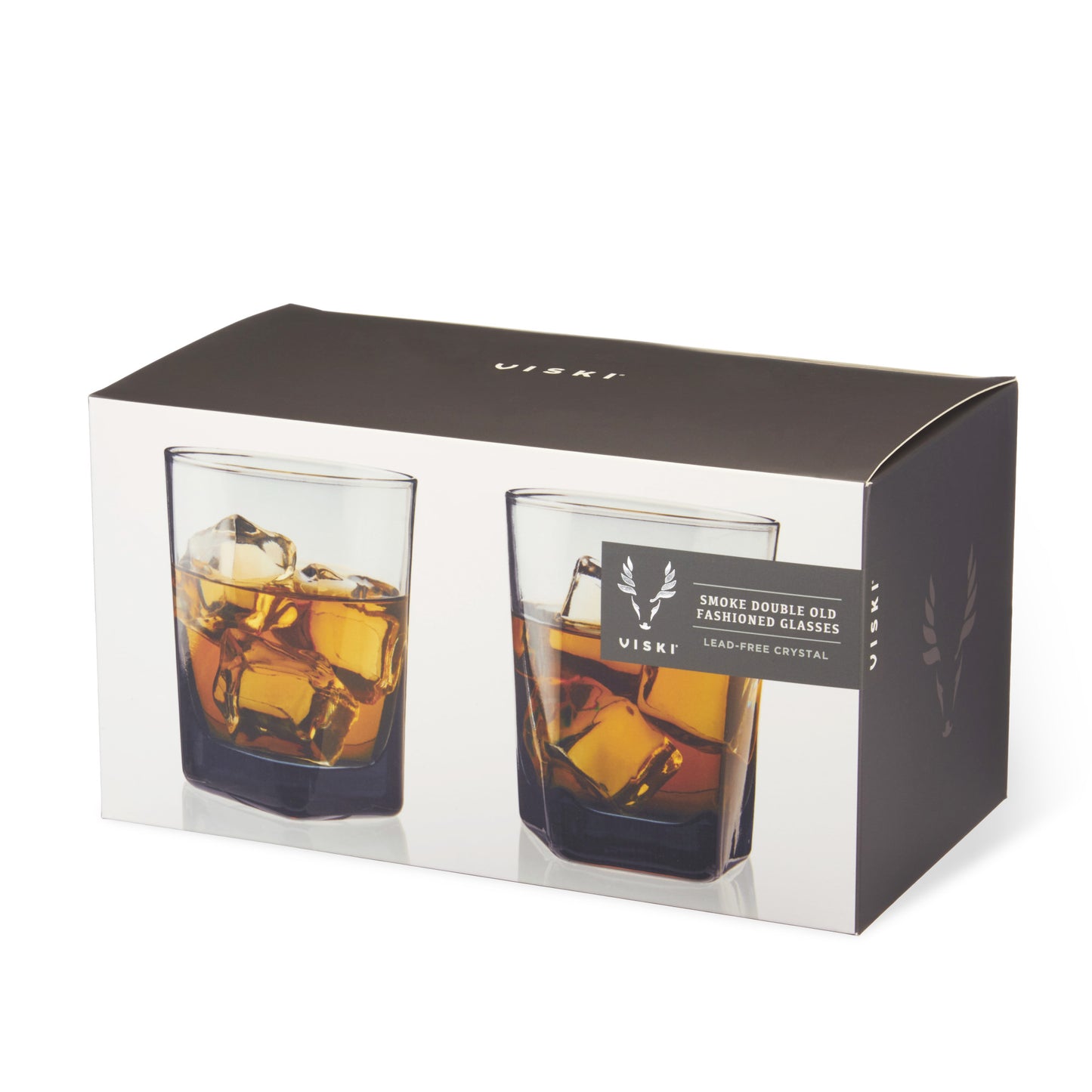 Smoke Double Old Fashioned Glasses by Viski®