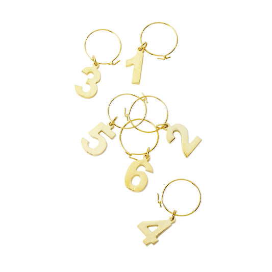 Gold Plated Wine Charms by Viski®