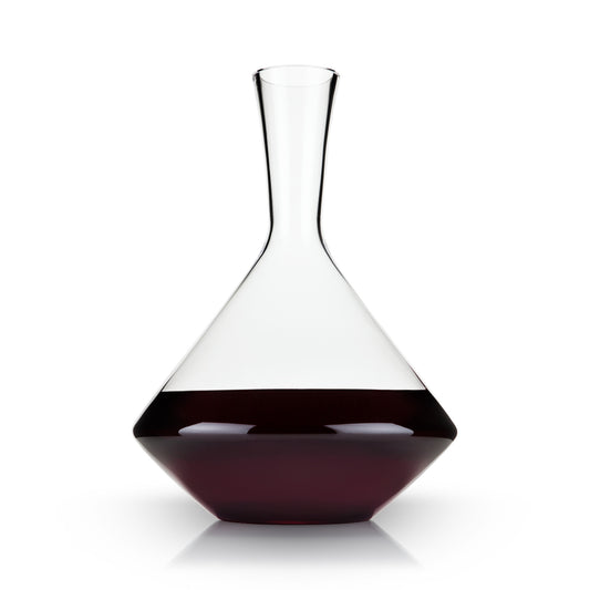 Angled Crystal Bordeaux Glasses by Viski & Decanter