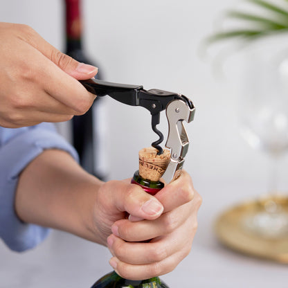 Truetap™ Double-Hinged Corkscrew with Straight Edge Foil Cut