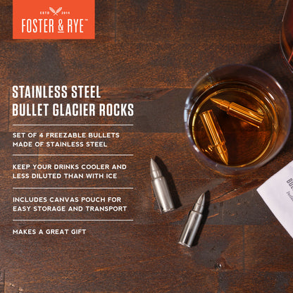Stainless Steel Bullet Glacier Rocks®