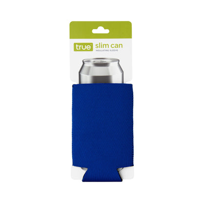 Slim Can Sleeve in Blue by True