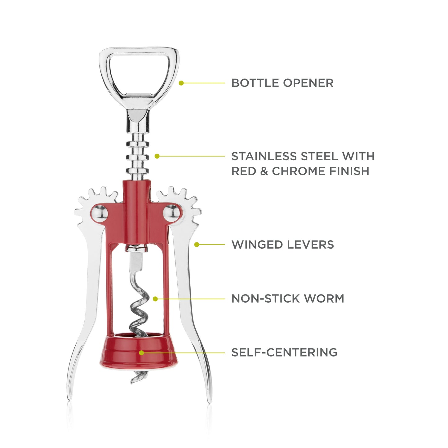 Soar Red Winged Corkscrew