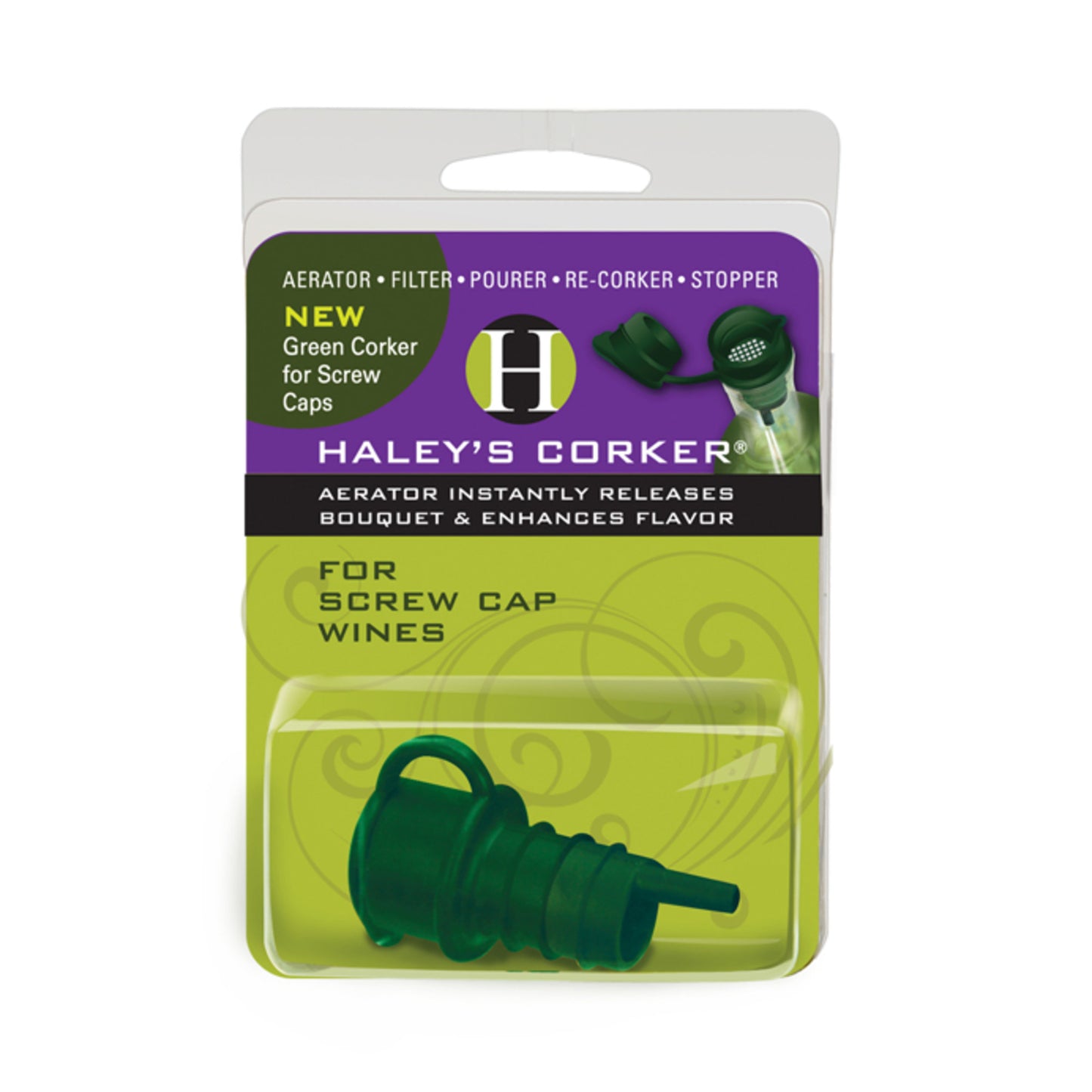Haley's Green Corker for Screw Caps