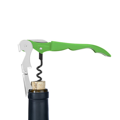 Truetap™: Double-Hinged Waiter's Corkscrew in Lime