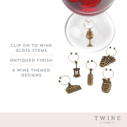 Vineyard Wine Charms