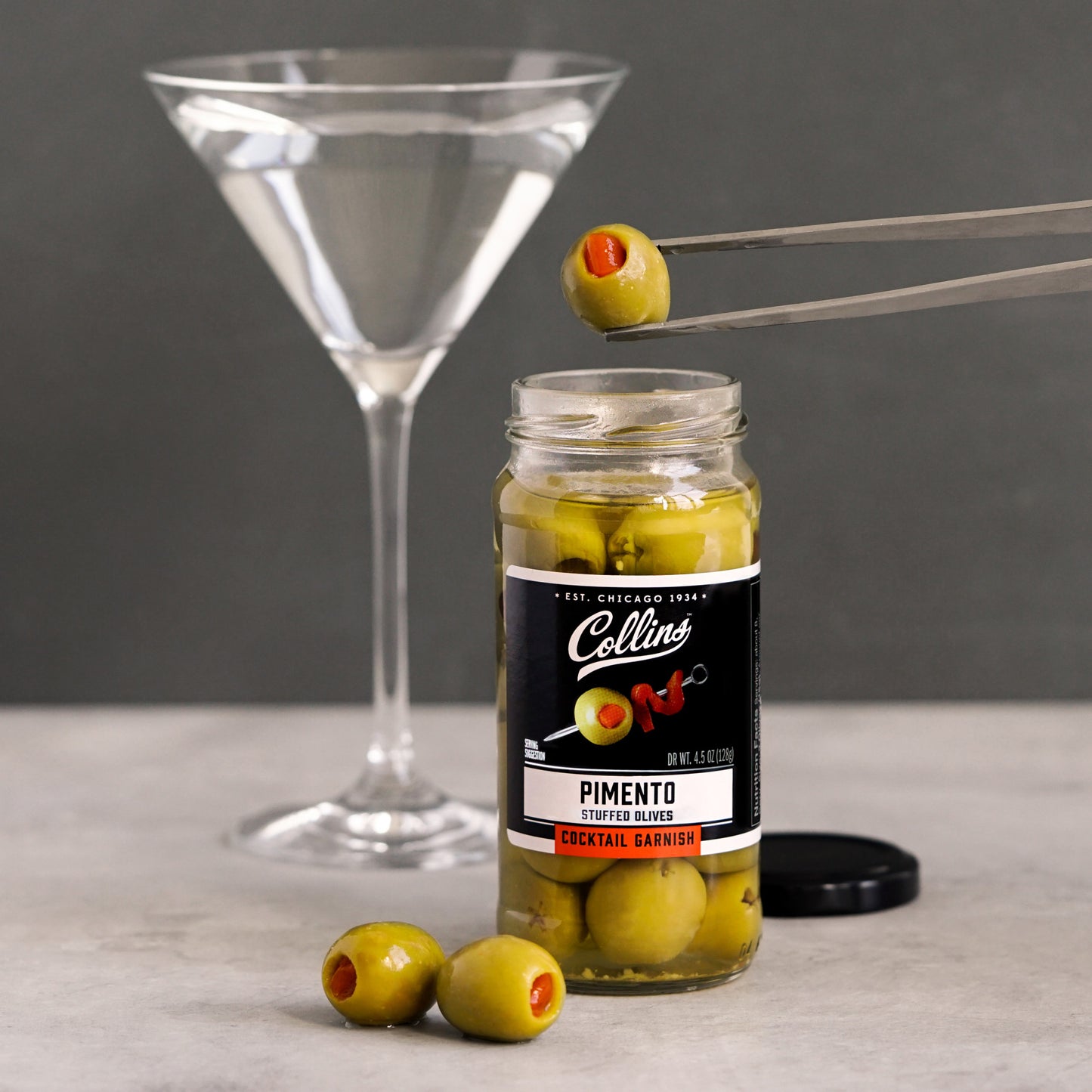 4.5 oz. Pimento Cocktail Olives