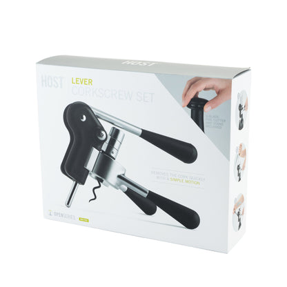 Lever Corkscrew Set by HOST®