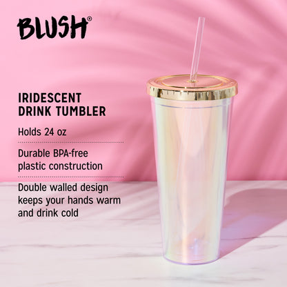 Iridescent Drink Tumbler by Blush®