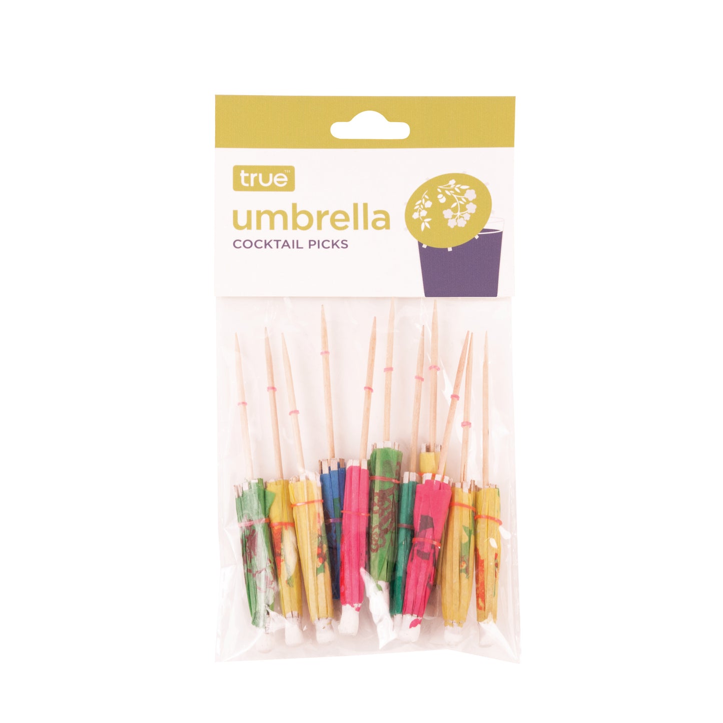 Umbrella Cocktail Picks, Set of 12