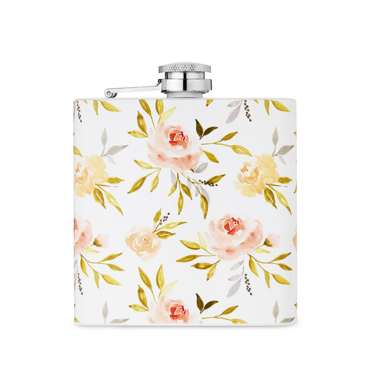 6 oz Rose Flask