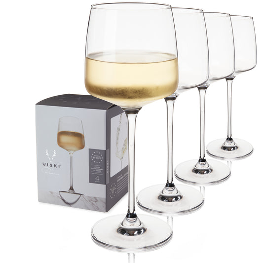 Reserve Julien Crystal Chardonnay Glasses By Viski