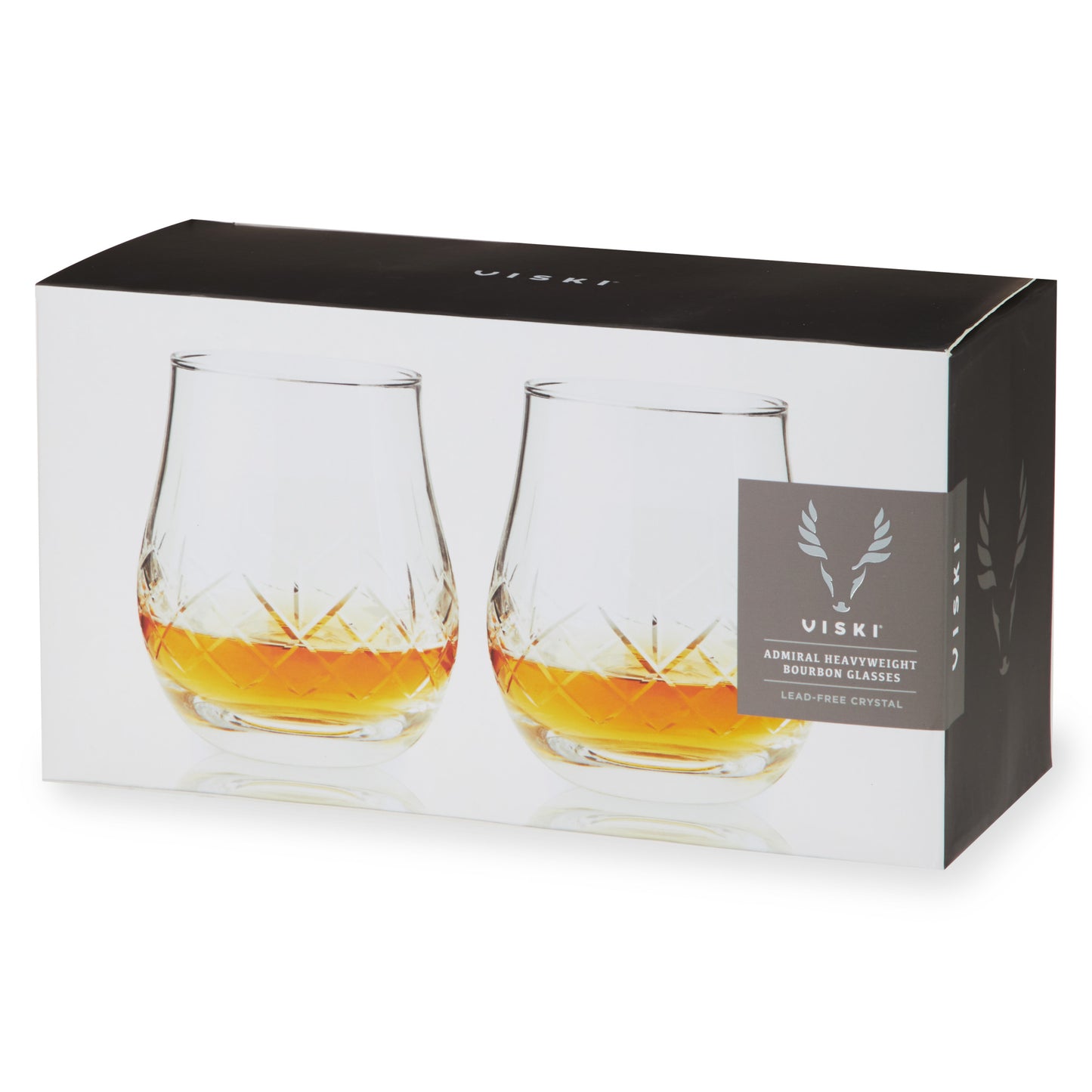 Admiral Crystal Heavyweight Bourbon Glasses