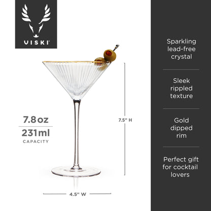 Meridian Martini Glasses (Set of 2)