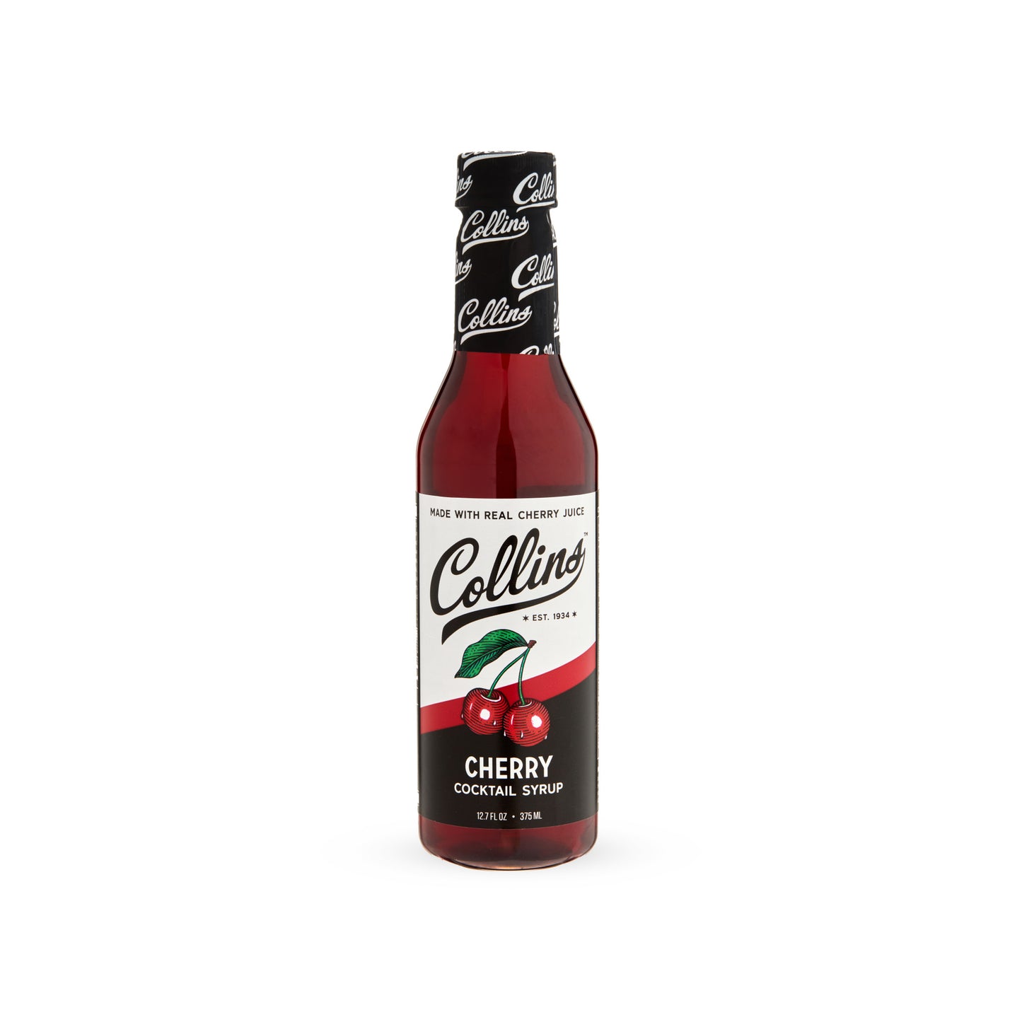 12.7 oz. Cherry Cocktail Syrup - Pack of 12