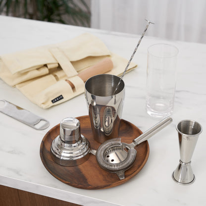 Stainless Steel Travel Barware Set Viski®