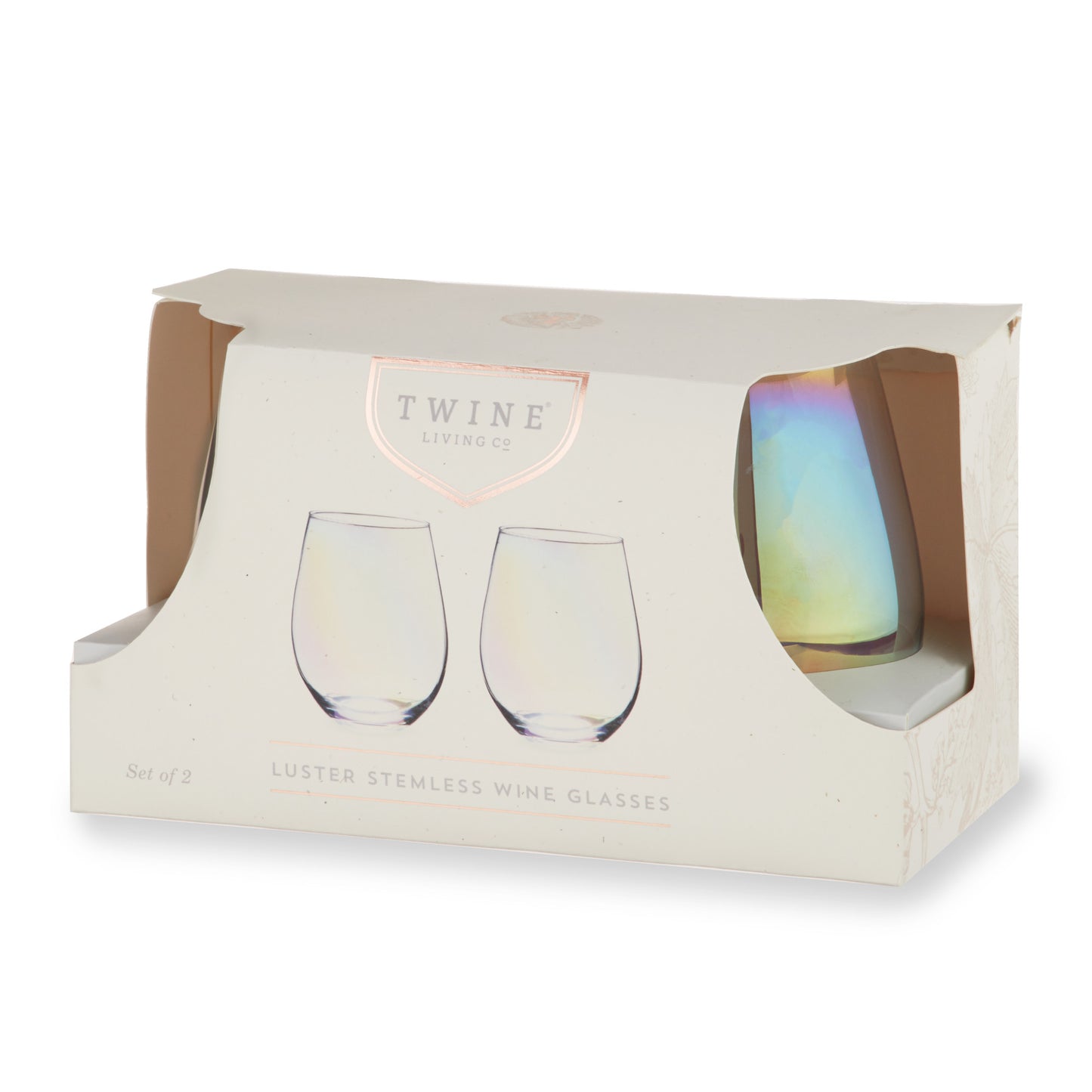 Luster Stemless Wine Glass Set