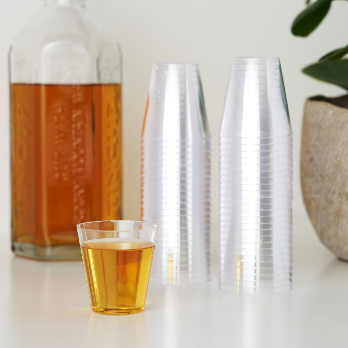 True Party: Plastic 2oz Shot Glasses, Set of 50