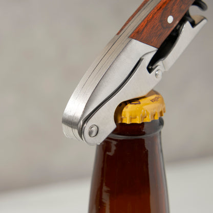 Wooden Double Hinged Corkscrew