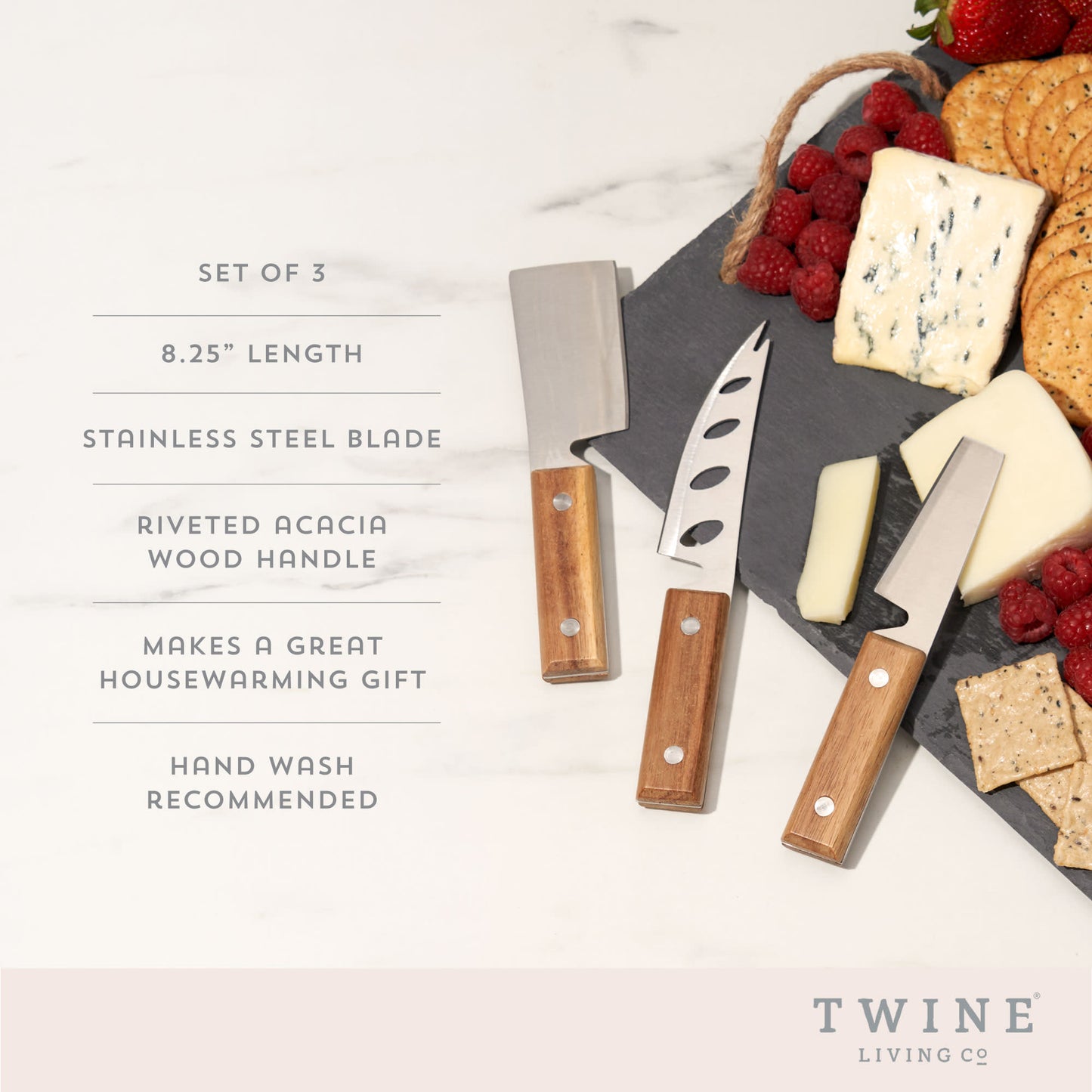 Rustic Cheese Set by Twine®