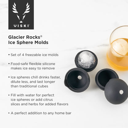 Glacier Rocks® Ice Sphere Molds