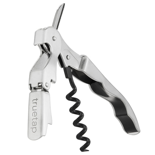 Stainless Steel Truetap™: Double-Hinged Corkscrew