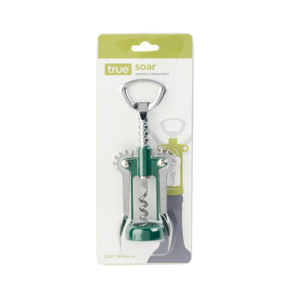 Soar™: Winged Corkscrew in Green