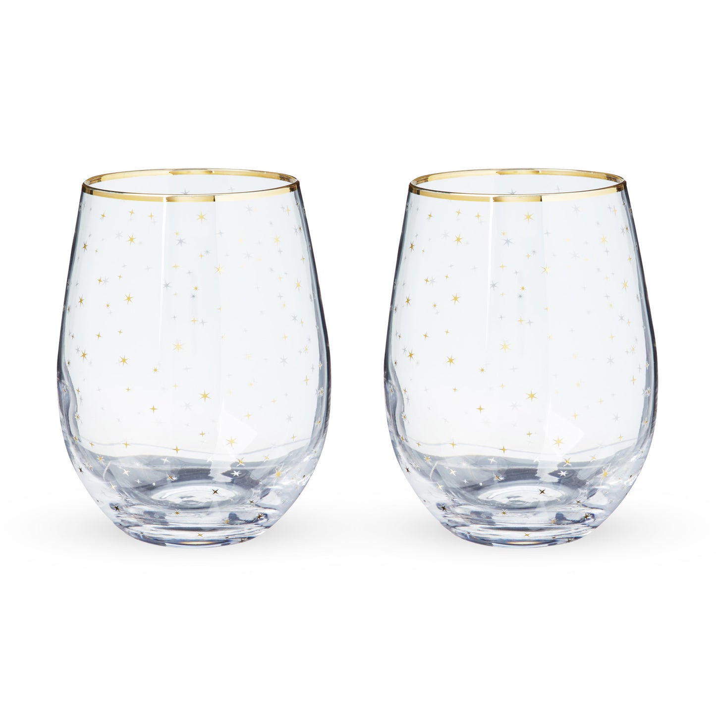Starlight Stemless Wine Glasses