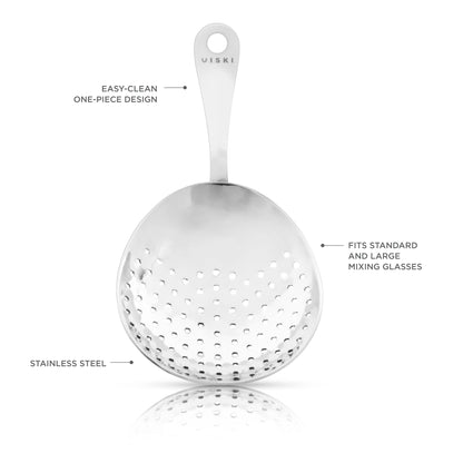 Stainless Steel Julep Strainer by Viski®