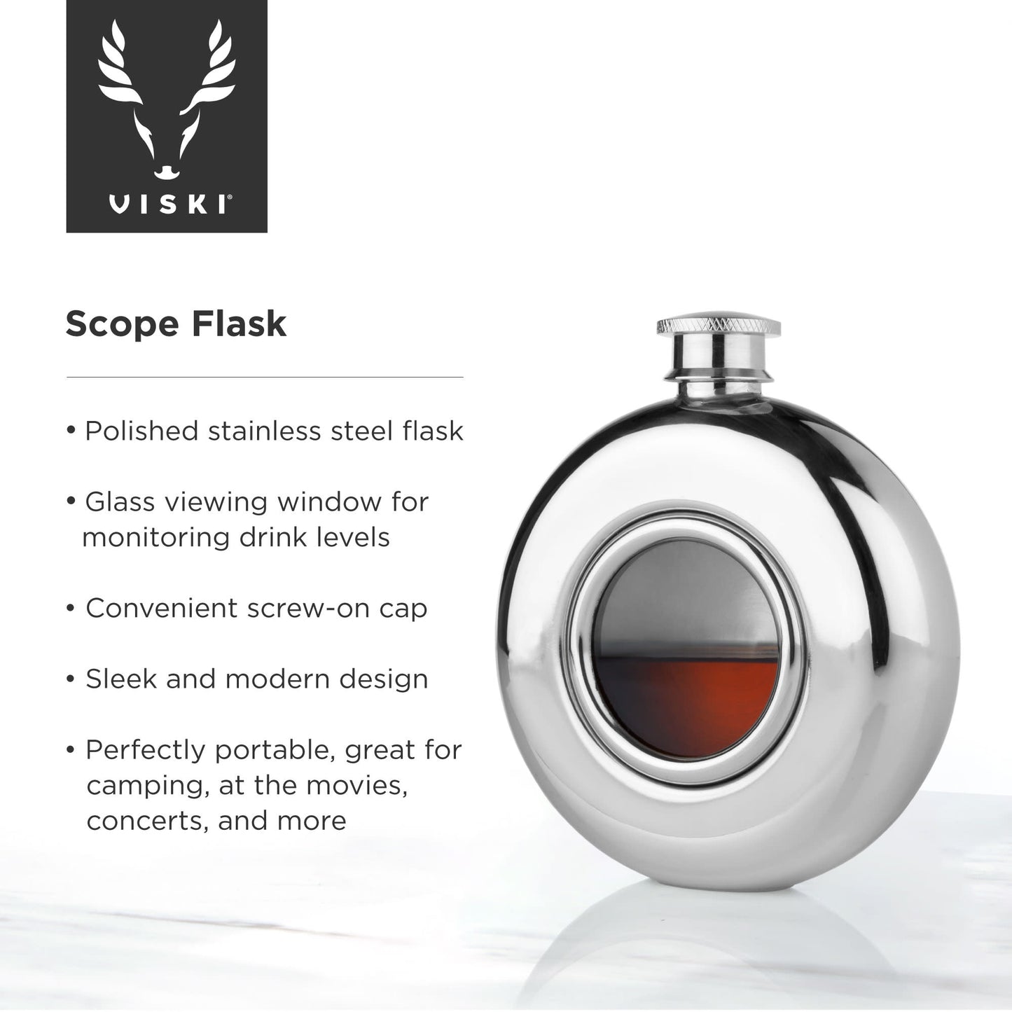 Scope Flask by Viski®