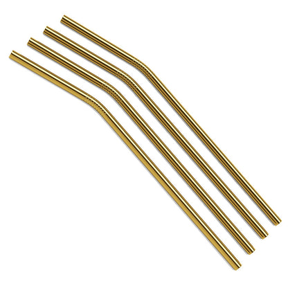 Bulk Curved Metal Straws-1