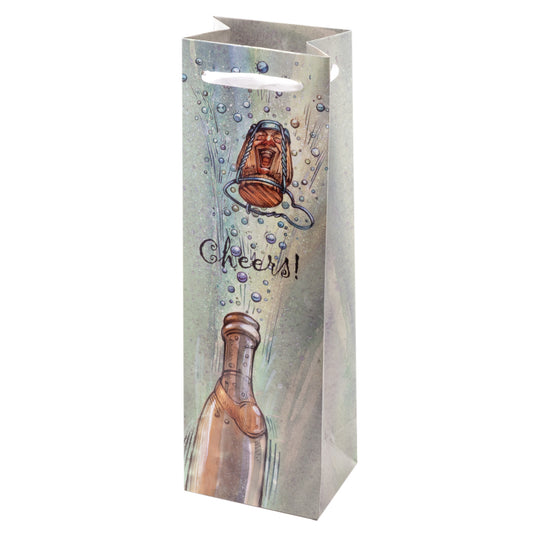 Pop Goes the Party Illustrated Wine Bag-0