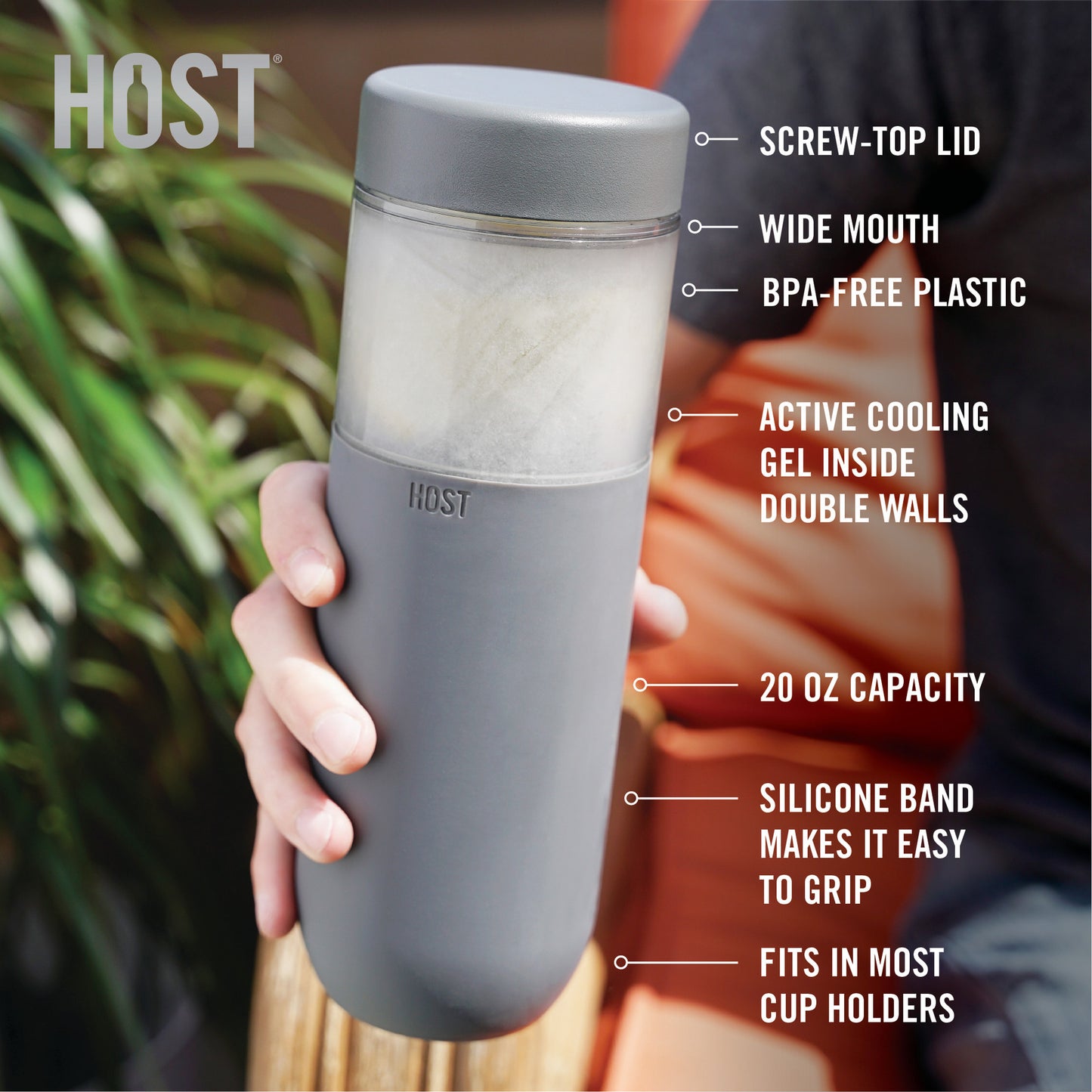 FREEZE™ Bottle in Gray