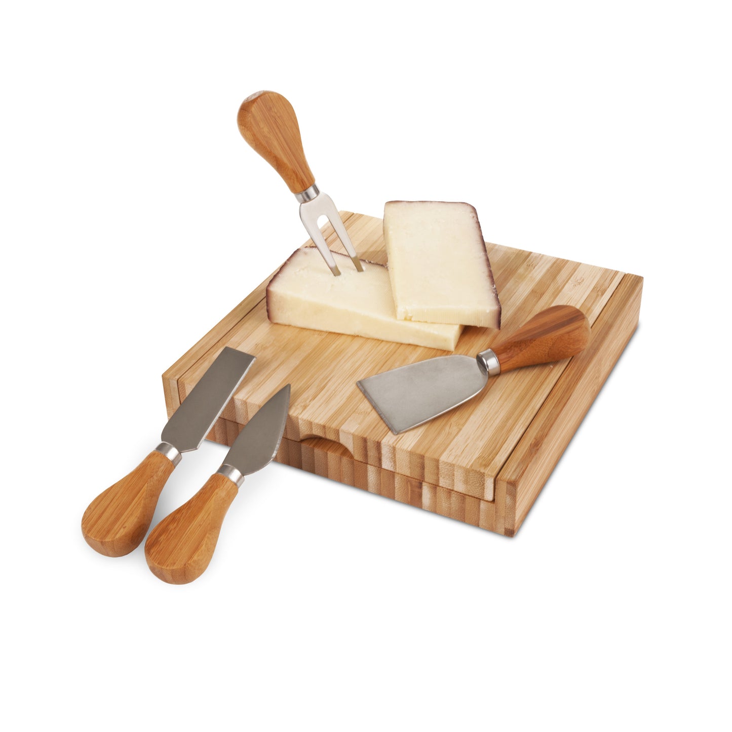 Formaggio™: Bamboo Cheese Board & Tool Set