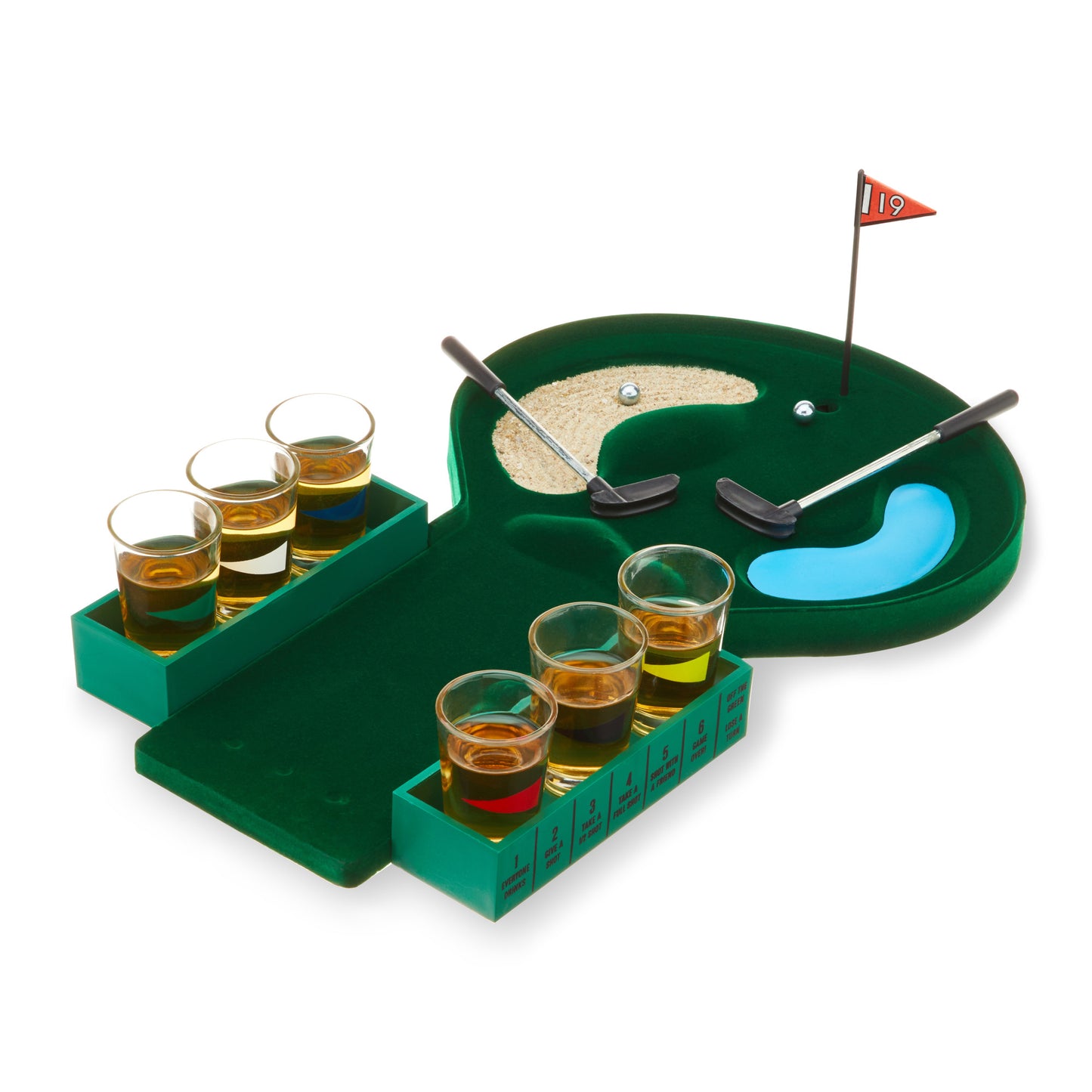 Putt & Shot Mini Golf Drinking Game