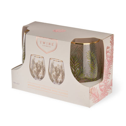 Woodland Stemless Wine Glass