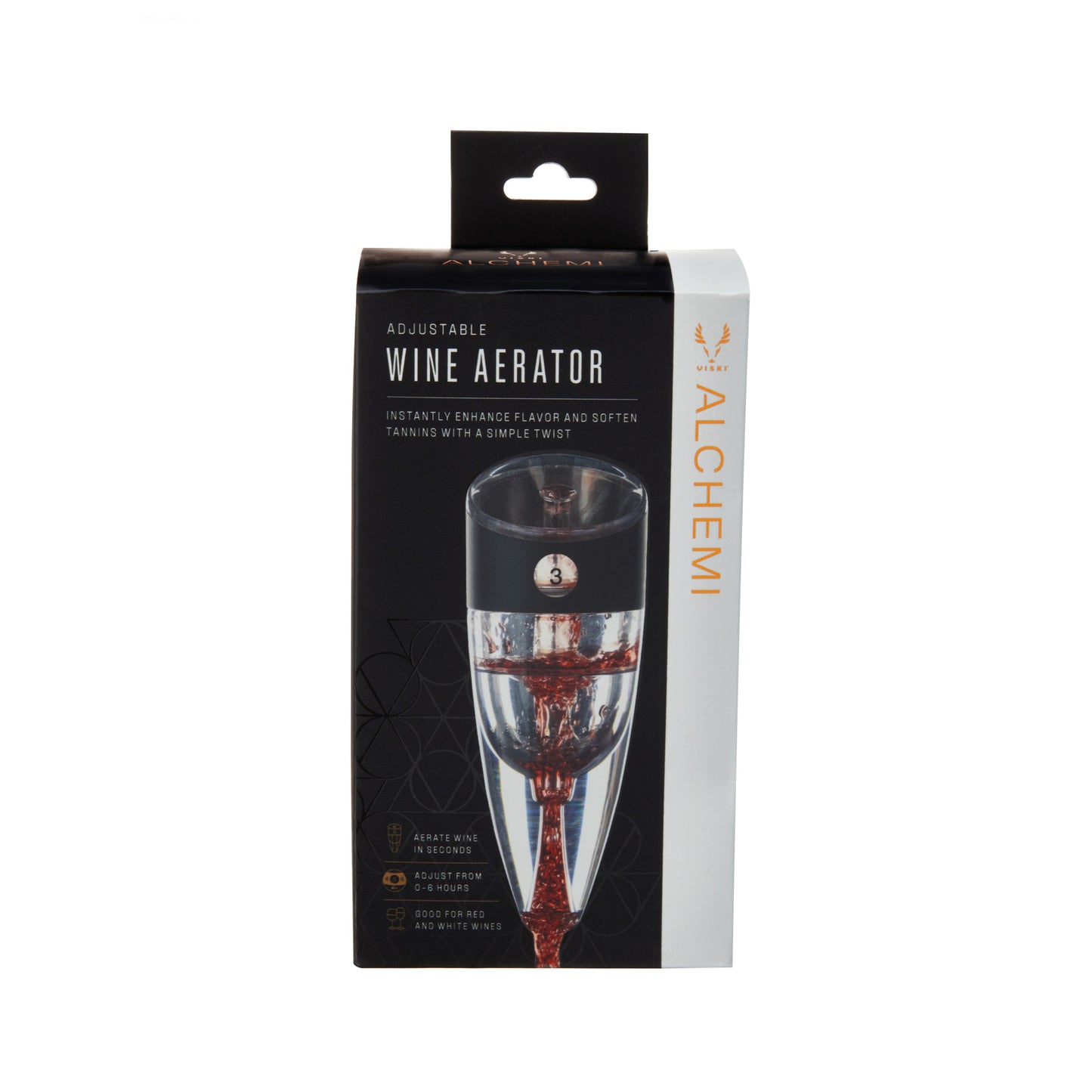 Alchemi Adjustable Aerating Wine Pourer