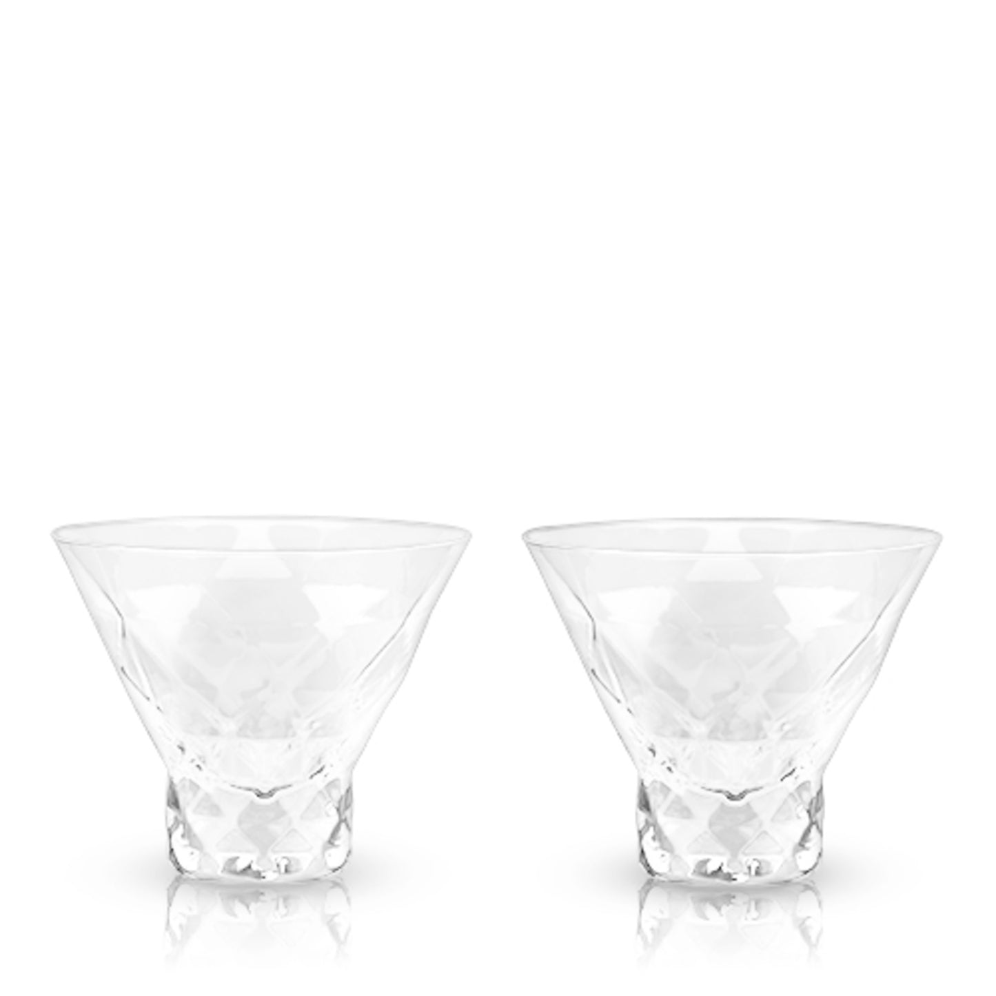 Gem Crystal Martini Glasses by Viski®