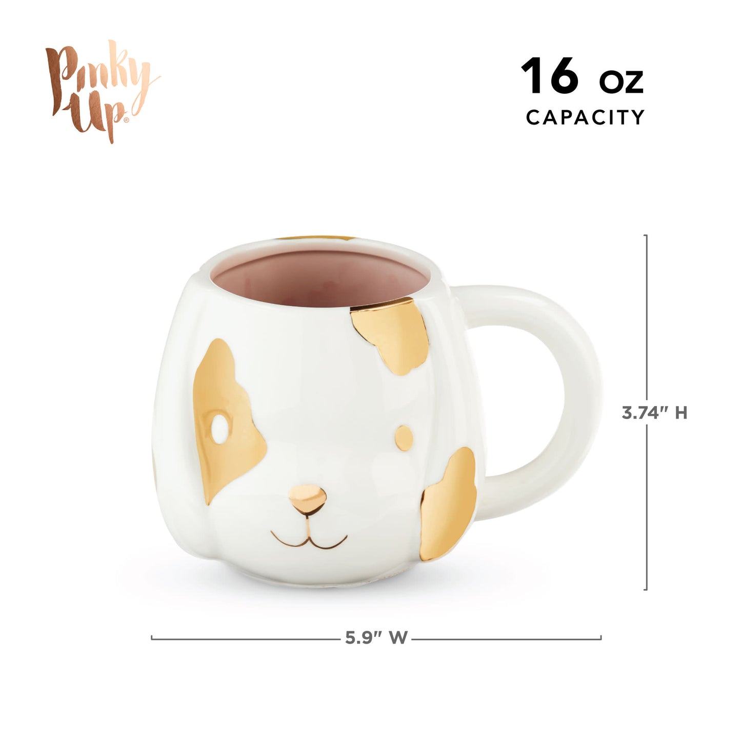 Penny™ Ceramic Puppy Mug by Pinky Up®