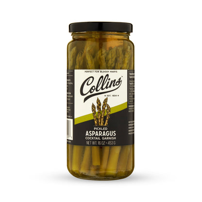 16 oz. Gourmet Pickled Asparagus by Collins