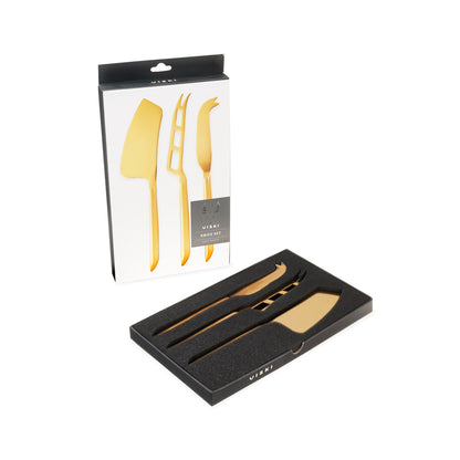 Gold Cheese Knives