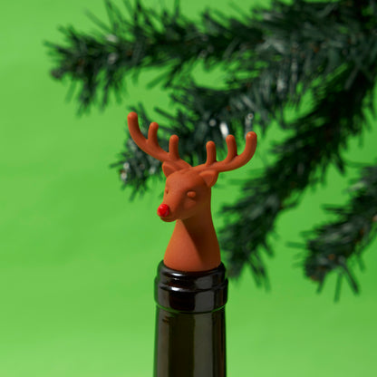 Reindeer Bottle Stopper