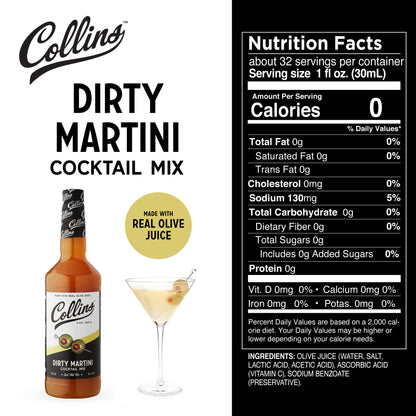 32 oz. Dirty Martini Cocktail Mix