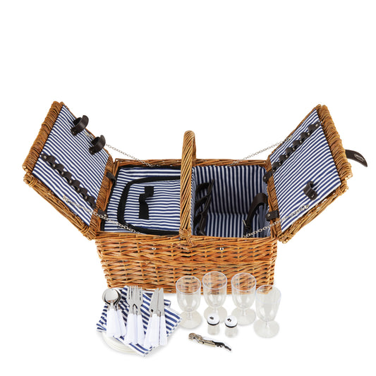 Cape Cod Wicker Picnic Basket by Twine®