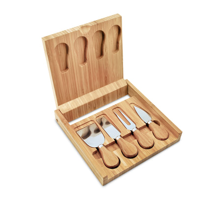 Formaggio™: Bamboo Cheese Board & Tool Set