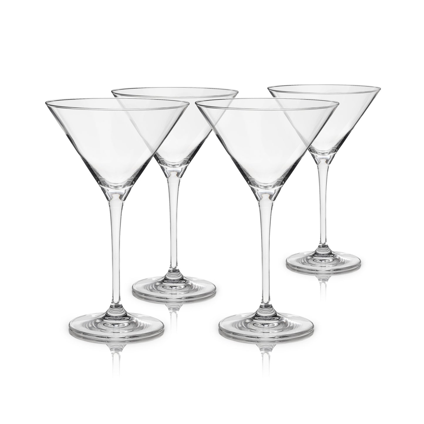 Reserve Milo Crystal Martini Glasses By Viski (set of 4)