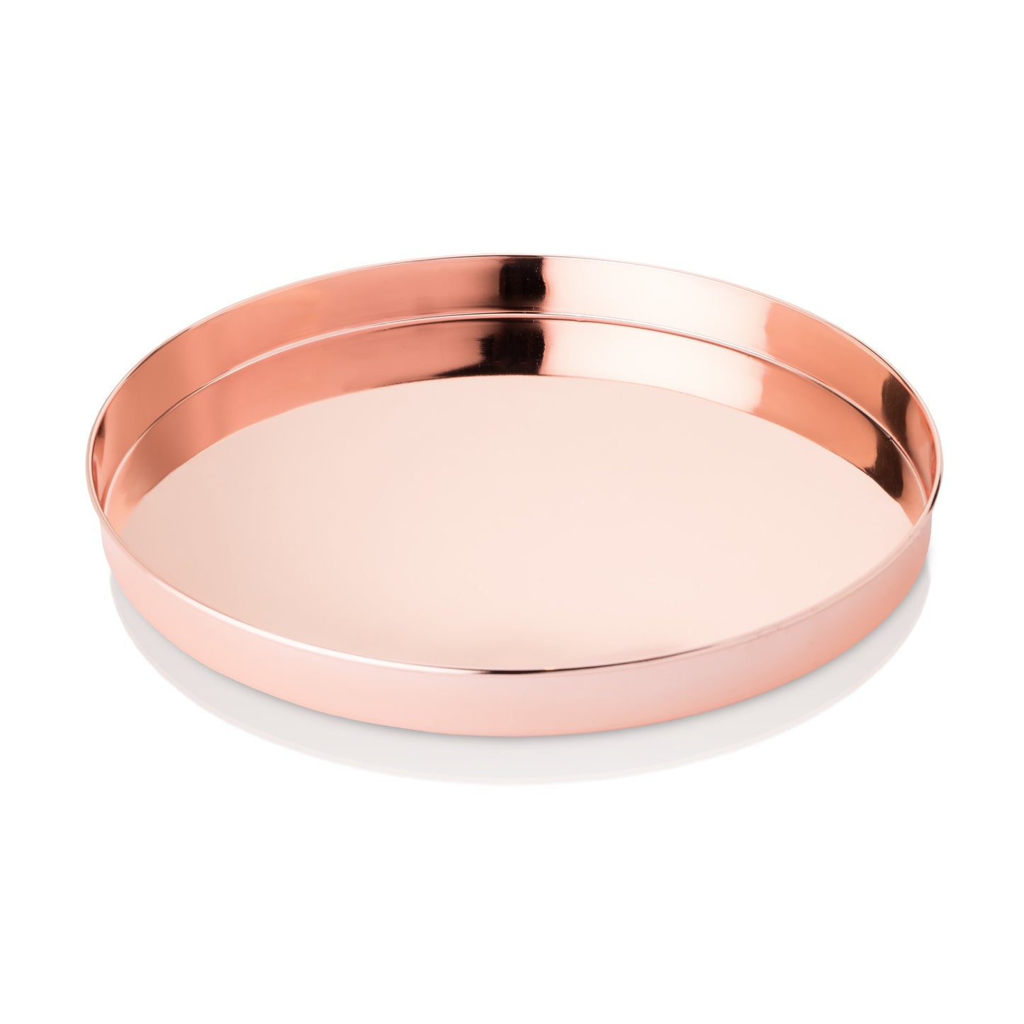 Round Copper Serving Tray by Viski®