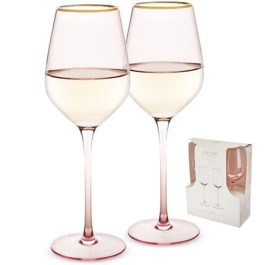 Rose Crystal Wine Glass Set-0