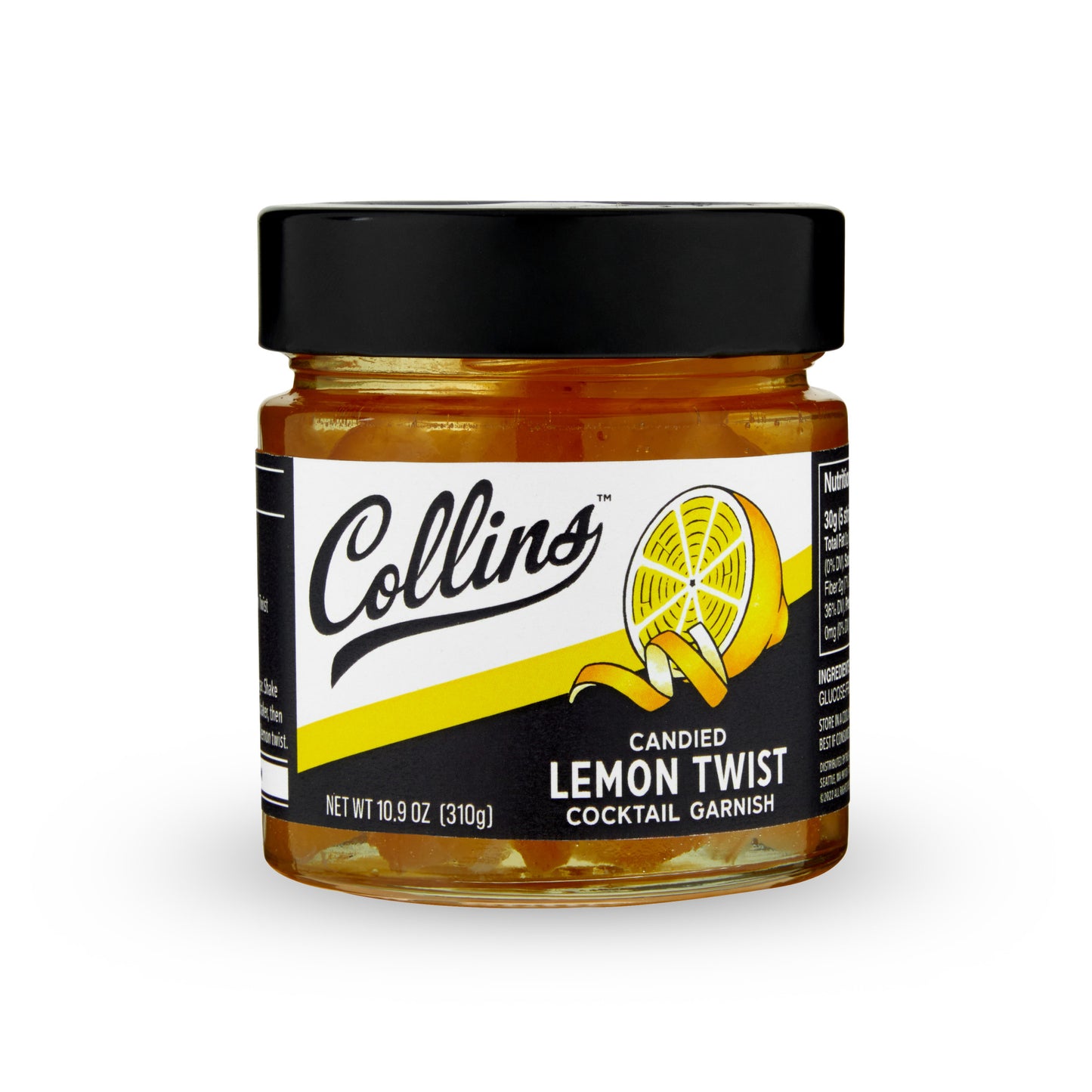 10.9 oz. Lemon Twist in Syrup by Collins - 6 Pack