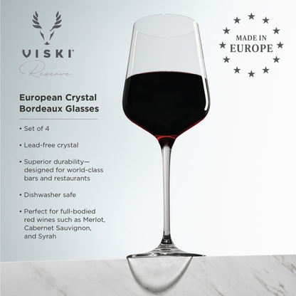 Reserve Inez Crystal Bordeaux Glasses Viski®